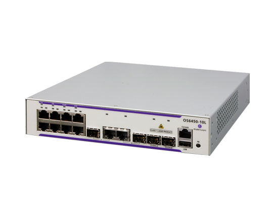 Alcatel OmniSwitch 6450 Stackable Gigabit Ethernet LAN Switch